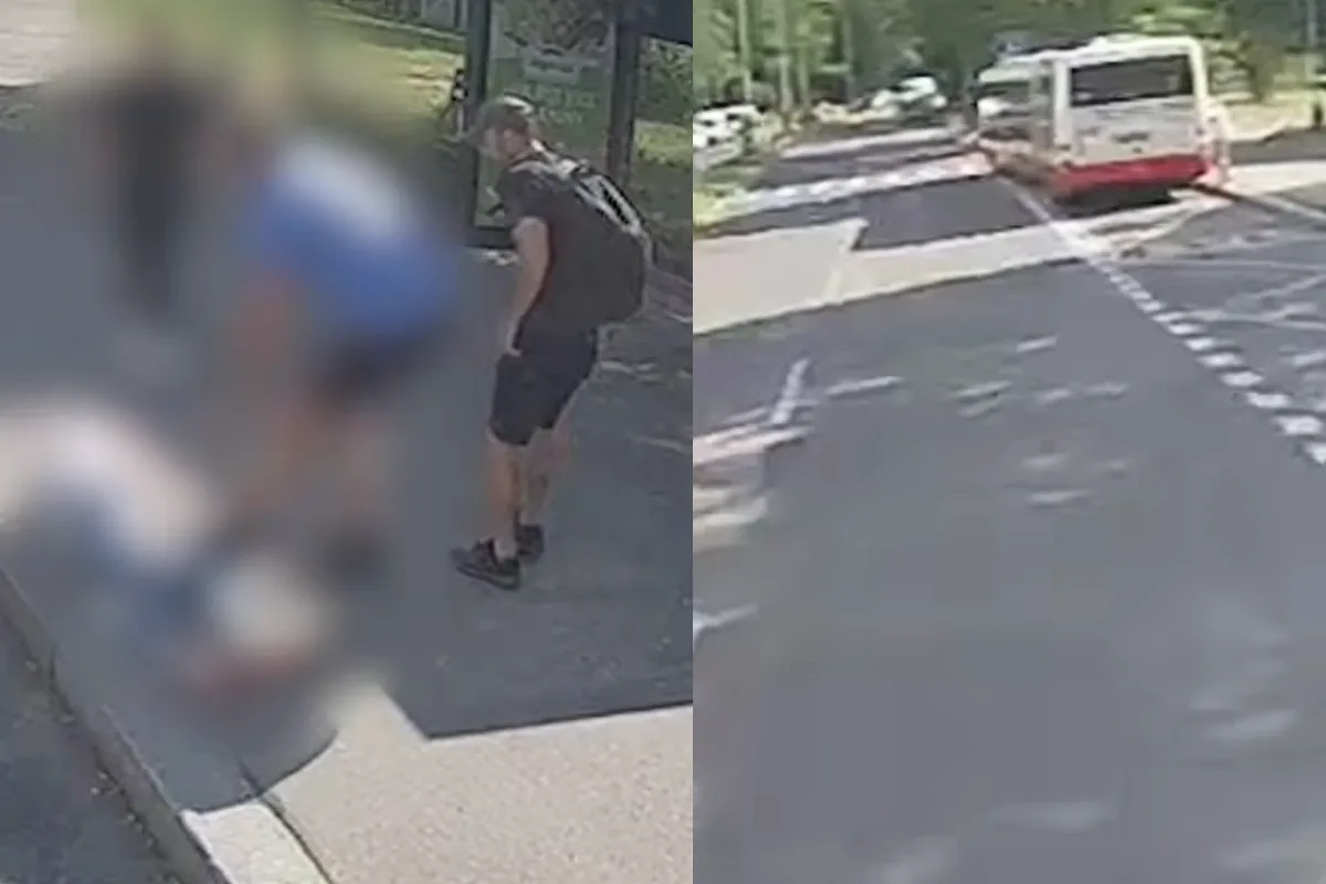 Autobus táhl seniorku několik metrů po chodníku. Policie hledá důležitého svědka