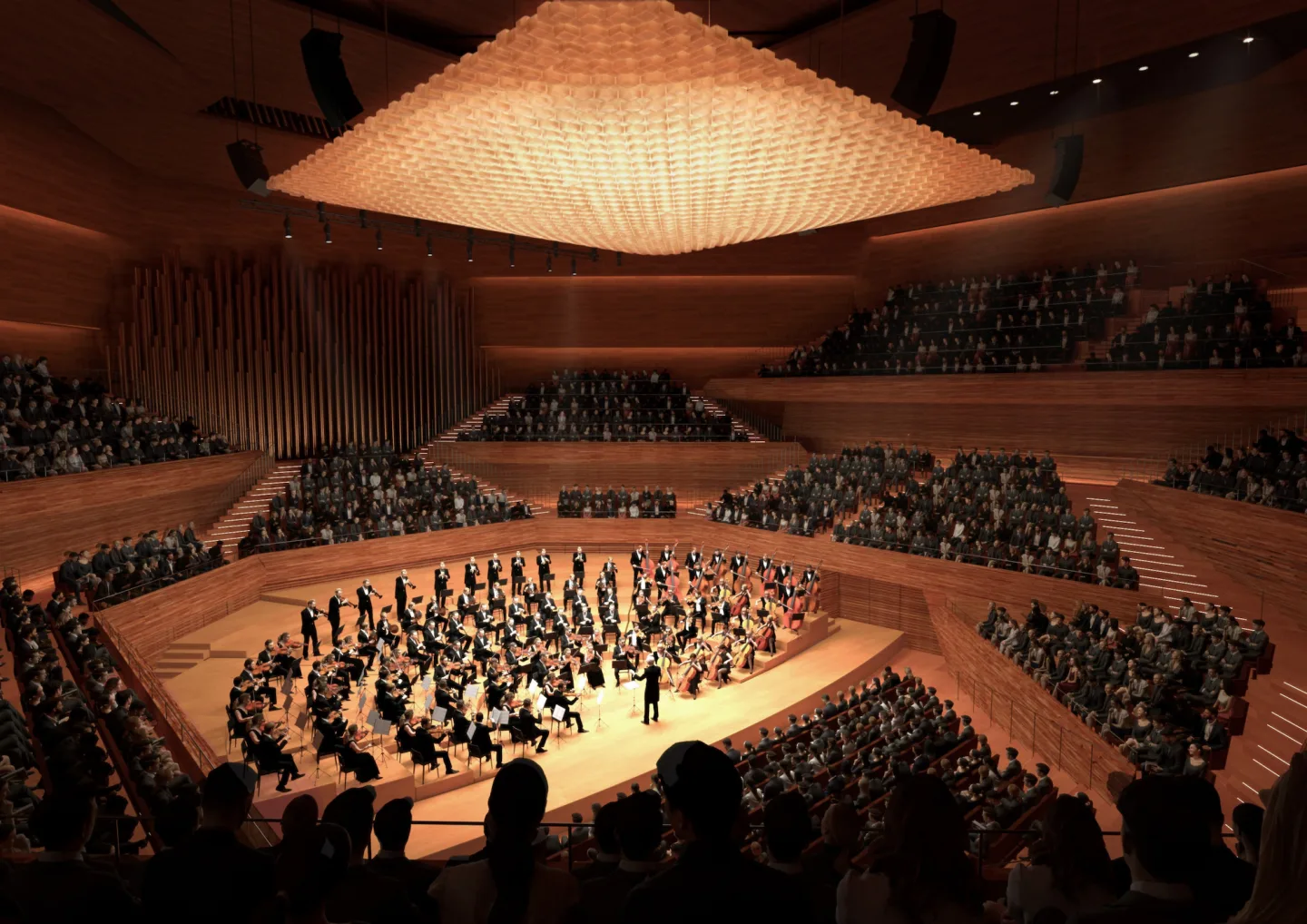 Praha požádala o stavební povolení pro Vltavskou filharmonii, začít se má v roce 2028