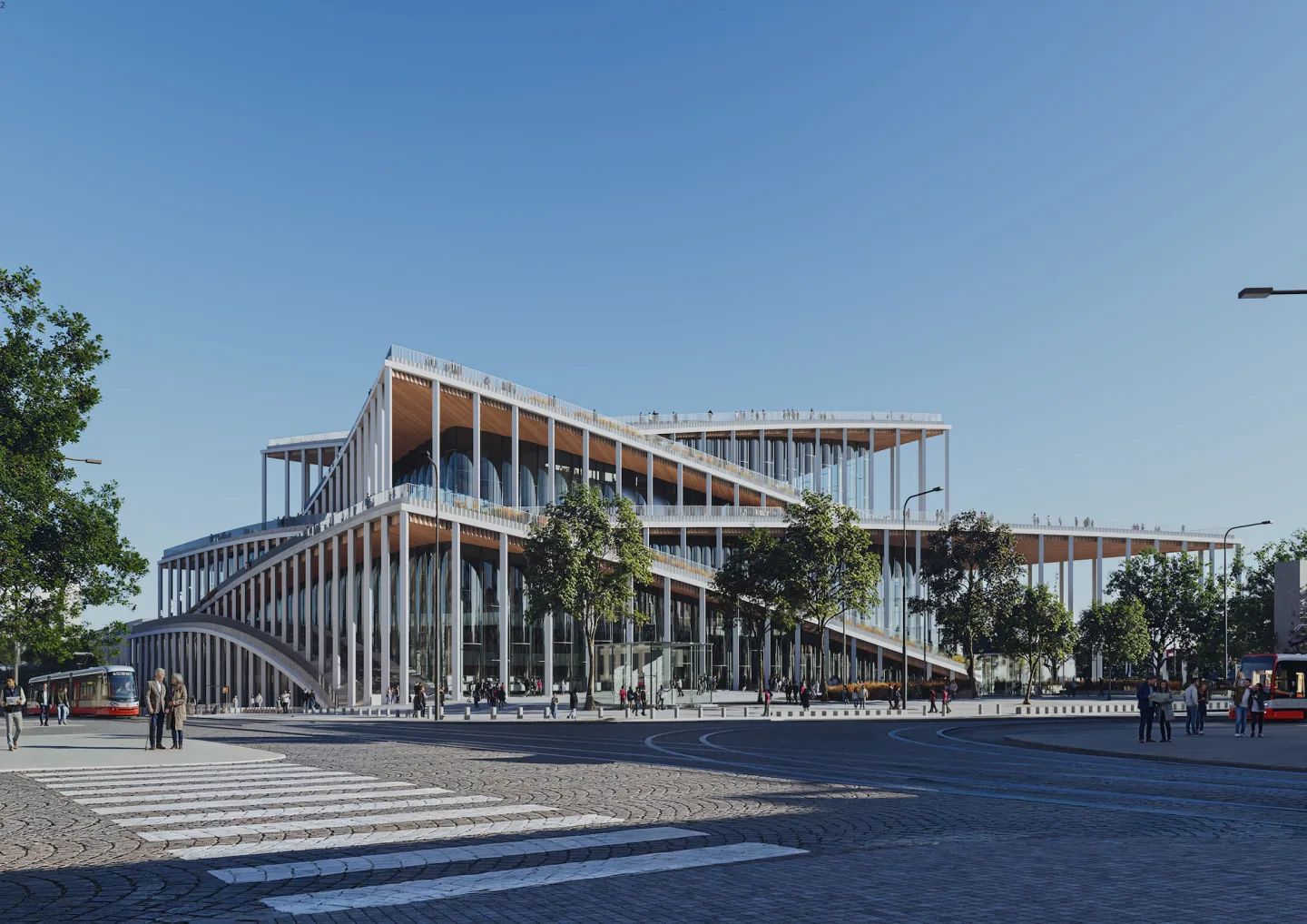 Praha požádala o stavební povolení pro Vltavskou filharmonii, začít se má v roce 2028