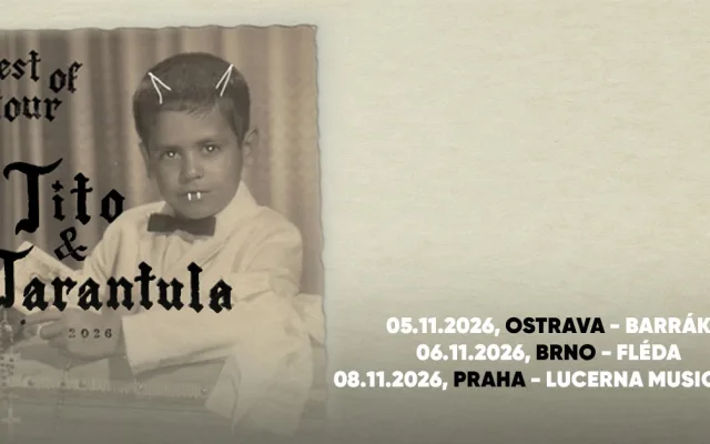 Kultovní upíři z baru Titty Twister se vracejí: Tito &amp; Tarantula vystoupí na několika koncertech v Česku