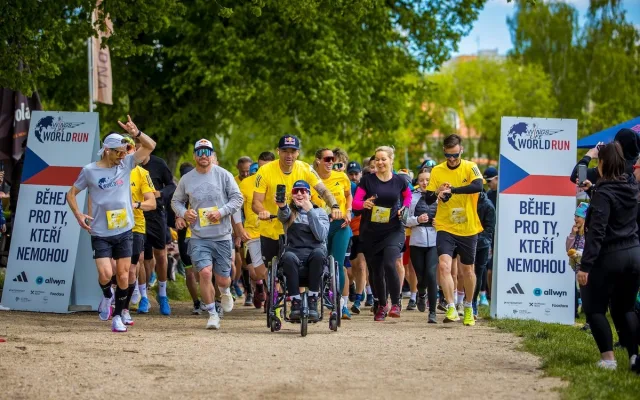 Celý svět poběží pro výzkum poranění míchy. Wings for Life World Run se vrací do Česka