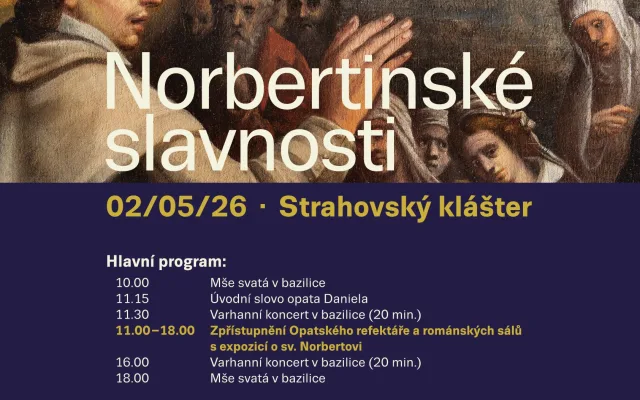 Norbertinské slavnosti ve Strahovském klášteře