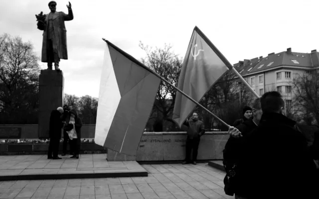Demonstrace u Koněva, autor: Jakub Joachim