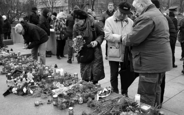 Demonstrace u Koněva, autor: Jakub Joachim