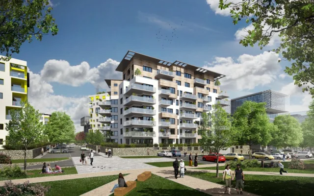 VIZUALIZACE: Mezi Karlínem a Libní vznikne nová čtvrť. Prodej pozemků je schválený