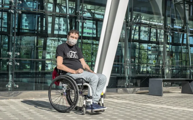 Životem na vozíku to nekončí, říká ochrnutý Muž roku Martin Zach