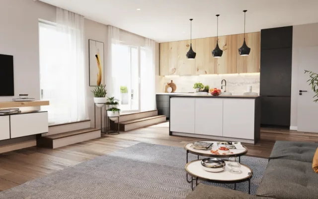 VIZUALIZACE: V Hloubětíně vznikne bytovka, která získala cenu architektů