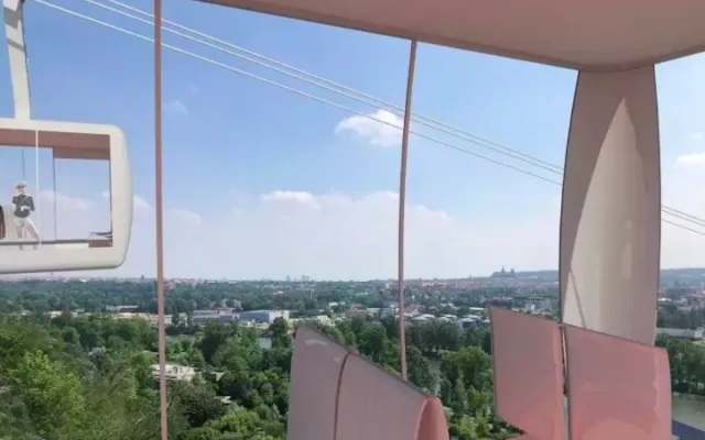 Stavba lanovky z Podbaby do Bohnic má zelenou. Zastupitelstvo záměr schválilo.