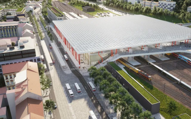 Terminál na Smíchovském nádraží vyprojektuje Sudop, nejlevnější nabídku město vyloučilo