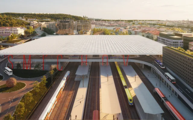 Terminál na Smíchovském nádraží vyprojektuje Sudop, nejlevnější nabídku město vyloučilo