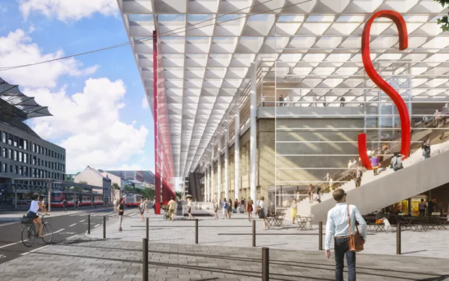 Terminál na Smíchovském nádraží vyprojektuje Sudop, nejlevnější nabídku město vyloučilo