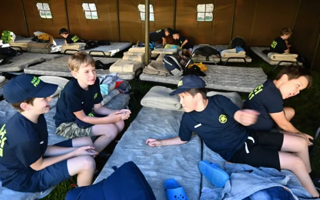 FOTO: Příměstský tábor dobrovolných hasičů v Praze 1 vychovává malé požárníky