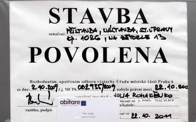 Vila v pražské Bubenči.