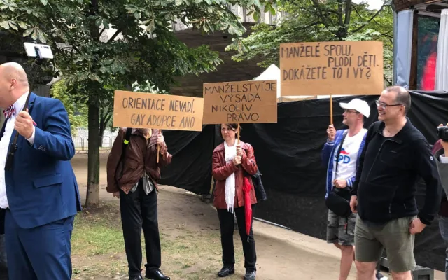 FOTO, VIDEO: V Praze začal festival Prague Pride. Podívejte se na slavnostní zahájení