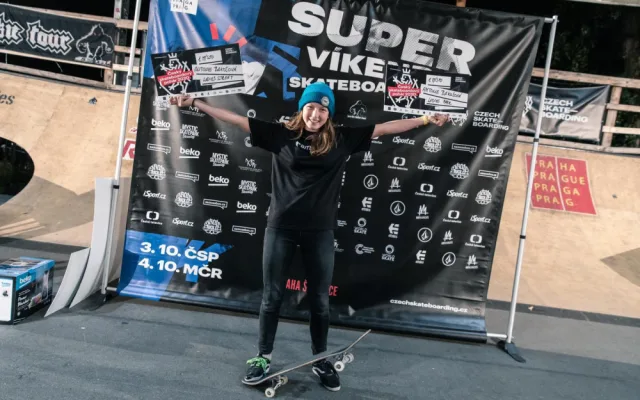 FOTO: Na Štvanici se o víkendu konalo mistrovství ve skateboardingu. Mistrem ČR je Habanec
