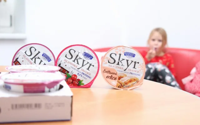Islandská tradice v českých domovech. SKYR Bohušovické mlékárny představuje zimní edici