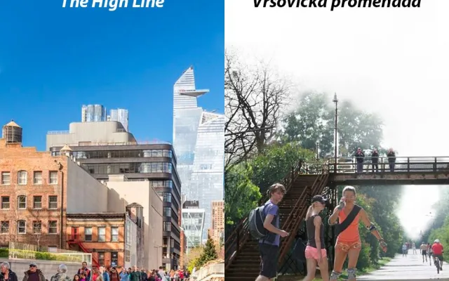 VIZUALIZACE: High Line jako v New Yorku? V Praze vznikne nová promenáda