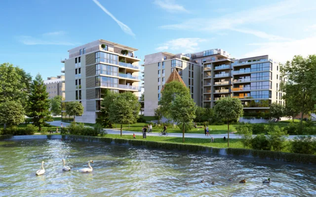 VIZUALIZACE: V Břevnově vyroste rezidenční projekt. Developeři získali praovomocné rozhodnutí