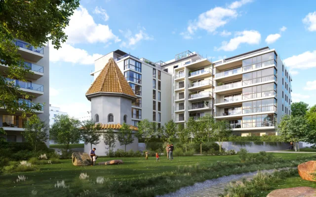 VIZUALIZACE: V Břevnově vyroste rezidenční projekt. Developeři získali praovomocné rozhodnutí