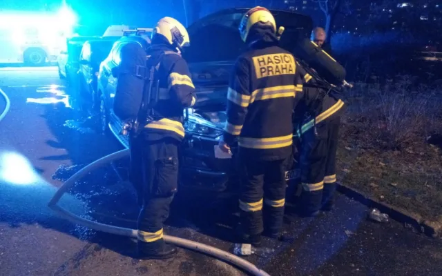 FOTO: Pražští hasiči zažili nejklidnější silvestr za posledních deset let. Václavák zel prázdnotou
