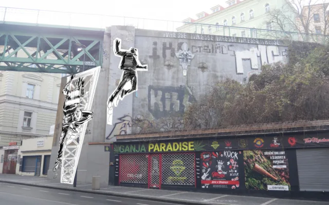 Český superhrdina Pérák bojoval proti německým okupantům. Teď bude mít v Praze podobiznu