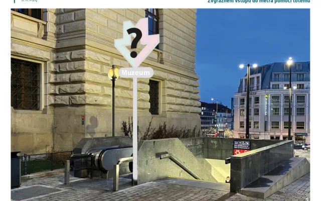 Hlavní město bude mít nový jednotný orientační a navigační systém