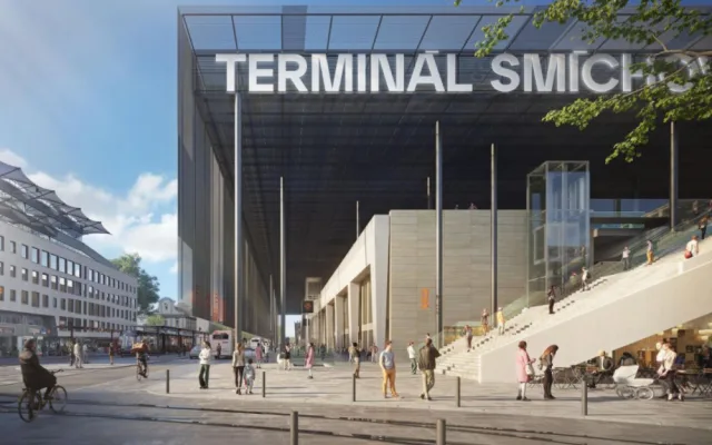 Podoba nového terminálu na Smíchově je schválená. Podívejte se na vizualizace