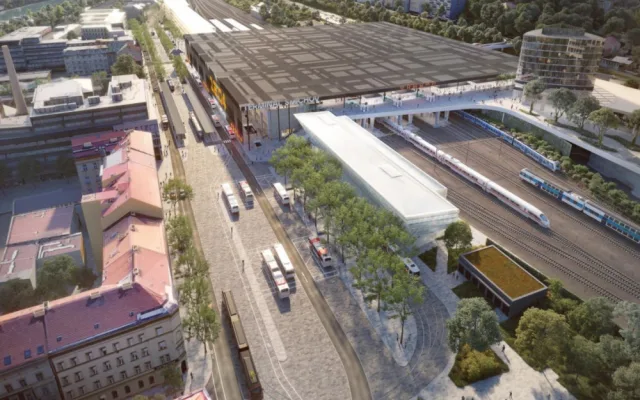 Podoba nového terminálu na Smíchově je schválená. Podívejte se na vizualizace