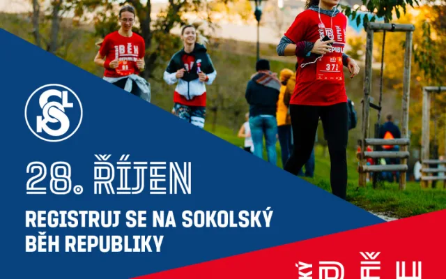 Oslavujte během! Sokolský běh republiky spouští registrace do desítek závodů. Vyberte si ten svůj