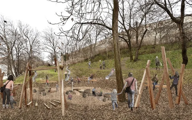 Pražský park U Hradeb projde obnovou. Podívejte se, jak bude vypadat