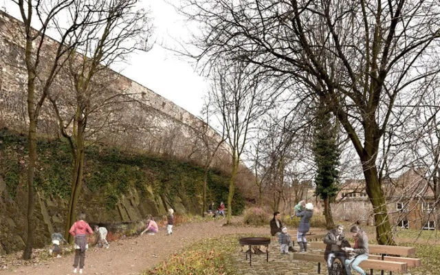 Pražský park U Hradeb projde obnovou. Podívejte se, jak bude vypadat