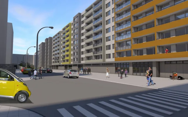 Žižkovské paneláky čeká rozsáhlá oprava za téměř 200 milionů korun