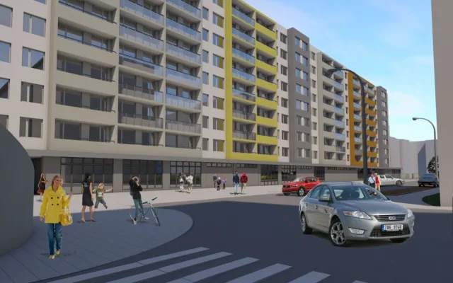 Žižkovské paneláky čeká rozsáhlá oprava za téměř 200 milionů korun