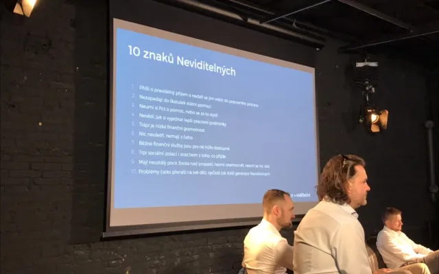 Chceme neviditelné zviditelnit, říkají partneři projektu Neviditelní
