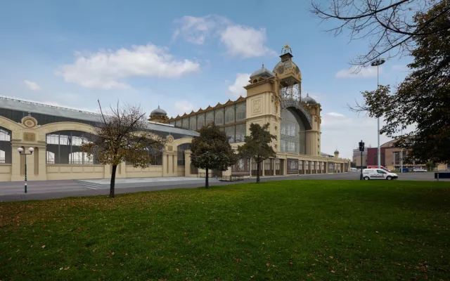 Průmyslový palác na Výstavišti se dočká opravy. Praha vybrala stavební firmu