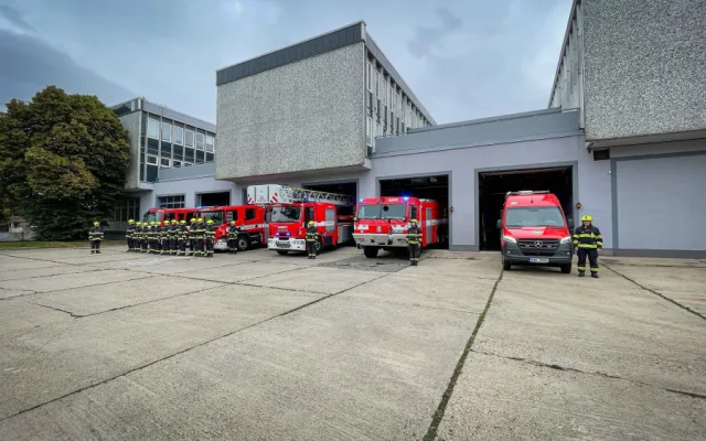 Pražští hasiči uctili památku zesnulých kolegů při výbuchu v Koryčanech