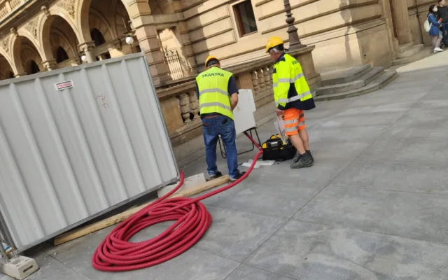 Oprava mostu na Národní je u konce. Začíná rekonstrukce kanalizace v Divadelní