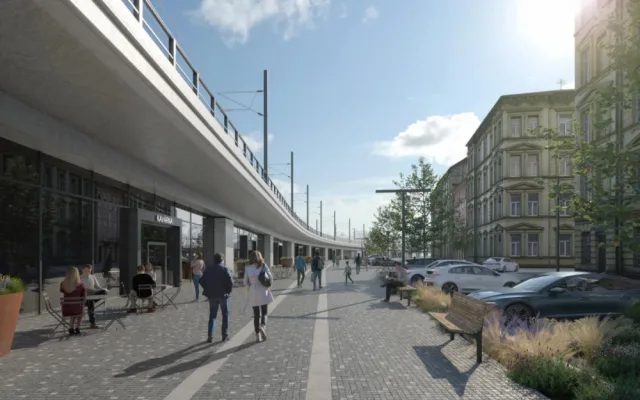 Příprava trati z centra na letiště se posunula. U Stromovky bude nová zastávka