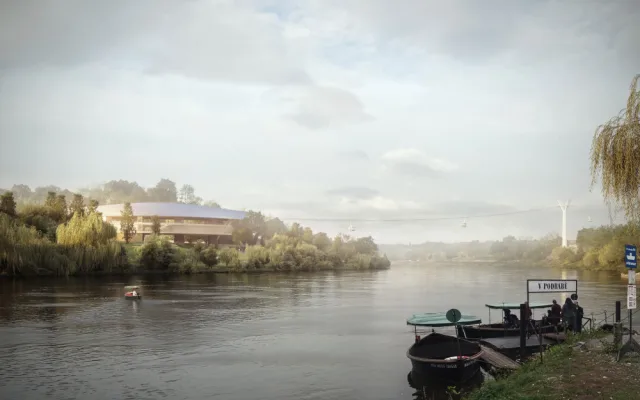 VIZUALIZACE: Lanovka z Podbaby do Bohnic vznikne podle návrhu britských architektů