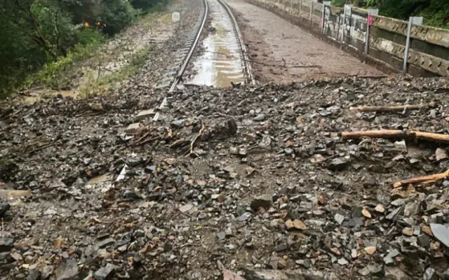 Bouřka v Praze vyvracela stromy, voda zaplavila ulice