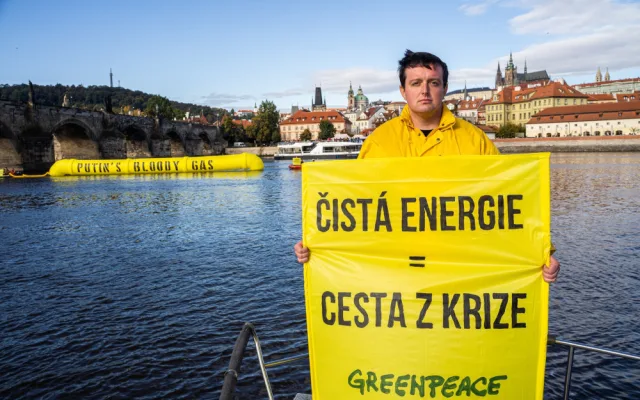 Putinův krvavý plyn. Na Vltavě vznikl plynovod