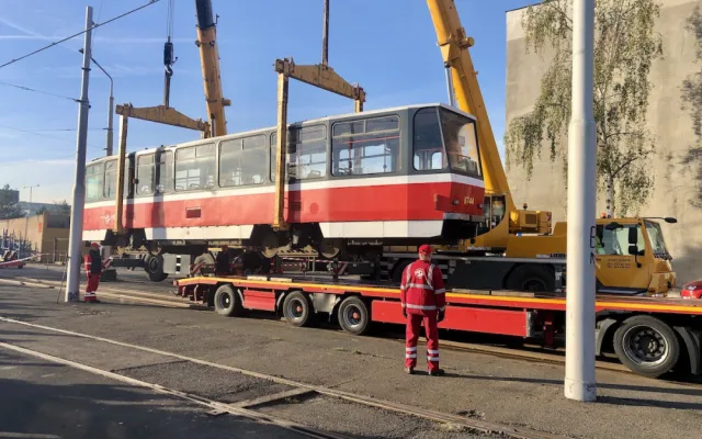 Tramvaje se do Charkova dostanou asi za čtyři dny.