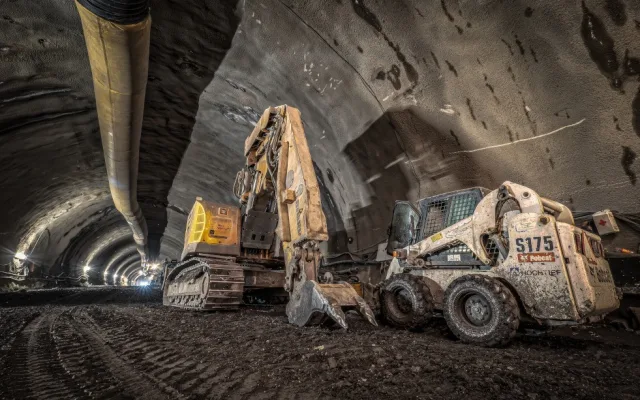 V prvním úseku metra D vyrazili už jeden kilometr tunelů