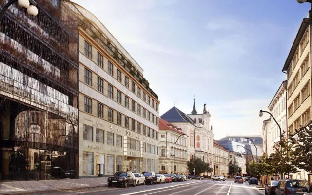 VIZUALIZACE: Palác Dunaj v Praze má mít po rekonstrukci hodnotu téměř dvou miliard korun