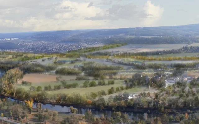 VIZUALIZACE: Park na soutoku Berounky a Vltavy dostal podobu. Bude jedním z největších ve střední Evropě