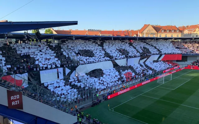 Slavie opanovala finále poháru a bere vítězství na hřišti i v hledišti