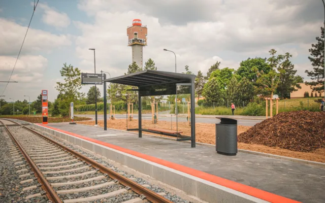 Nová tramvajová linka na Libuš je v provozu. V sobotu ji město slavnostně otevřelo