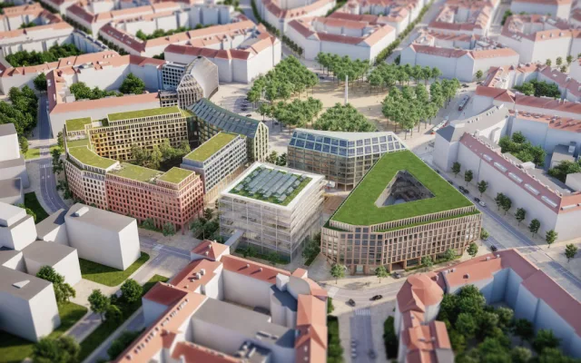 Návrh týmu Benthem Crouwel International (NL) + Opočenský Valouch Architekti (ČR)