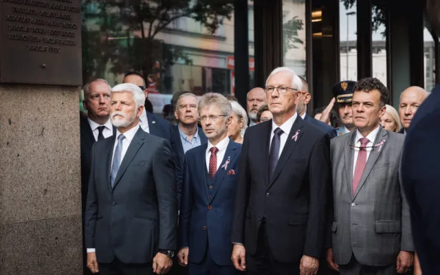 K výročí okupace promluvil před rozhlasem primátor Svoboda, prezident Pavel i premiér Fiala