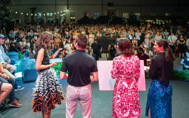 Slavnostní vyhlášení v rámci prvního ročníku E.ON Ekofestivalu.